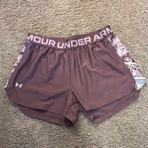 Under Armour Women's Brown Athletic Shorts